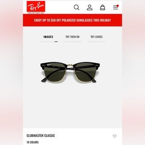 Like new Ray-Ban Sunglasses.